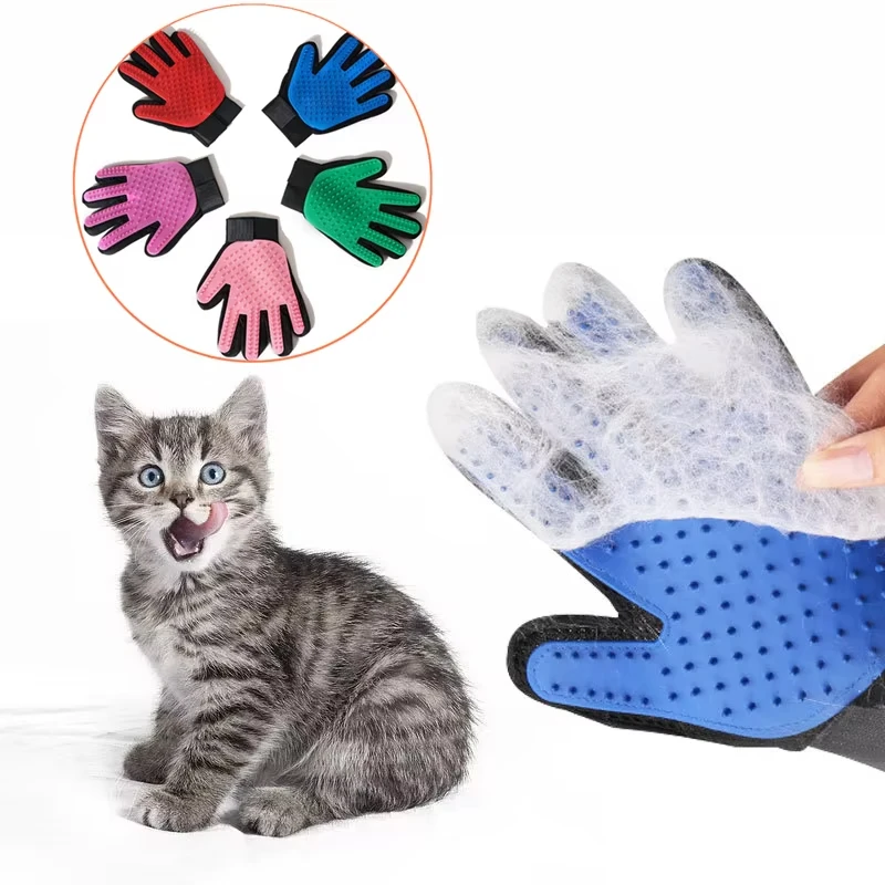 Перчатка для ухода за шерстью  – обзор и цена Rubber Glove Cleaning
