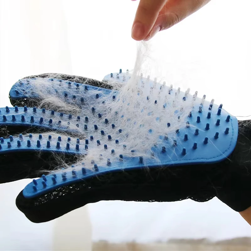 Перчатка для ухода за шерстью  – обзор и цена Rubber Glove Cleaning
