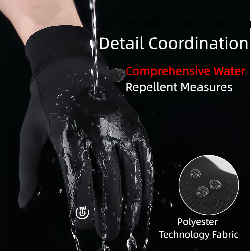 Зимние водонепроницаемые велос – обзор и цена Ski Glove Waterproof